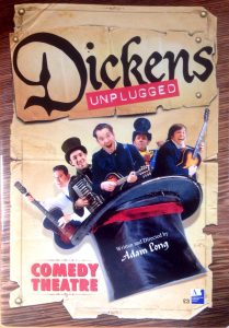 Dickens Unplugged Comedy Theatre London Joseph Attenborough
